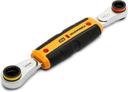 GEARWRENCH 1/2" x 5/8" Lineman 2-in-1 Insulated Ratcheting Box Wrench | GWULRW1258
