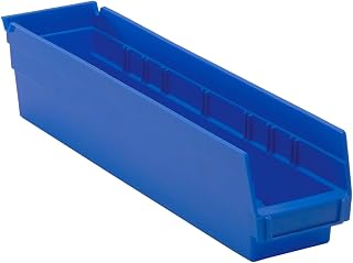 QUANTUM STORAGE SYSTEMS SHELF BIN BLUE 17-7/8in x 4-1/8in x 4in