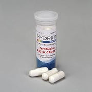 HYDRION Buffer Capsules, pH 8.0, Laboratory Grade, Vial of 10