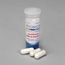 HYDRION Buffer Capsules, pH 8.0, Laboratory Grade, Vial of 10