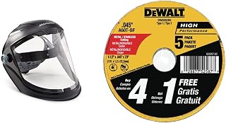 Jackson Safety Lightweight MAXVIEW Premium Face Shield with 370 Speed Dial Ratcheting Headgear