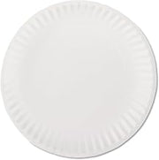 Market PRO AJM Round Uncoated Plate White, 9" Diameter, Paper | 1000/Case