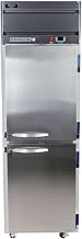 Beverage-Air 26" Horizon Series One Section Solid Half Door Reach-In Freezer 24 cu.ft. capacity Stainless Steel Front Gray Painted Sides Aluminum by Beverage Air – Model HF1-1HS