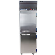Beverage-Air 26" Horizon Series One Section Solid Half Door Reach-In Freezer 24 cu.ft. capacity Stainless Steel Front Gray Painted Sides Aluminum by Beverage Air – Model HF1-1HS
