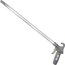 Guardair Long John Safety Air Gun with 72-Inch Aluminum Extension, High Performance OSHA Compliant Alloy Nozzle, Gray/Silver (75LJ072AA)