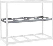 Global Industrial Additional Level For Wide Span Rack 96"Wx36"D No Deck 1100 Lb Capacity, Gray