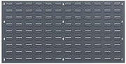 36in X 19in LOUVERED Panel Gray