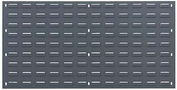 36in X 19in LOUVERED Panel Gray