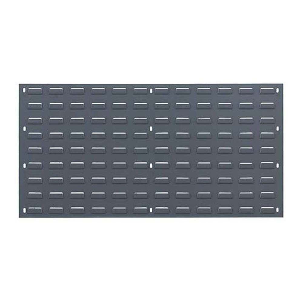 36in X 19in LOUVERED Panel Gray by QUANTUM STORAGE SYSTEMS – Gray, Model QLP-3619GY