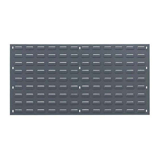 36in X 19in LOUVERED Panel Gray by QUANTUM STORAGE SYSTEMS – Gray, Model QLP-3619GY