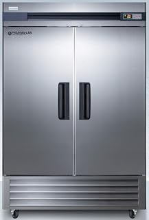 ACCUCOLD 49 cu.ft. Medical Refrigerator, 55” Wide, Vaccine Refrigerator, Stainless Steel- ARS49ML