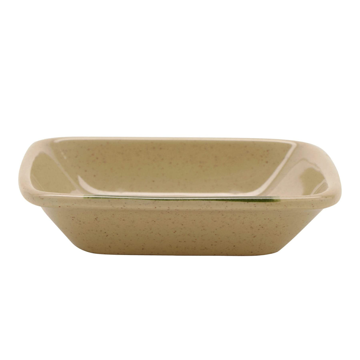 4 oz Beige Square Melamine Ramekin Dipping Sauce Cup (Set of 12) by GET – 4 Ounce, Brown, Pack of 12, Model 035-TD