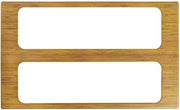 HUBERT Half Long Size Bamboo Cold Tile - 21" L x 12 3/4" W