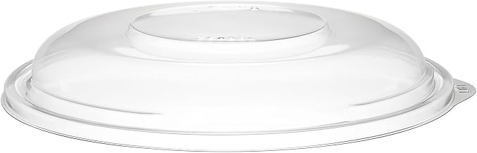Dart 7.2 inch PresentaBowls Clear Plastic Dome Lid, PET64BDL (252 Count)