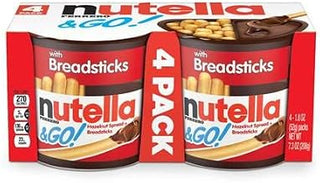 Nutella and Go Hazelnut Spread, 7.3 Ounce - 4 per pack -- 6 packs per case.