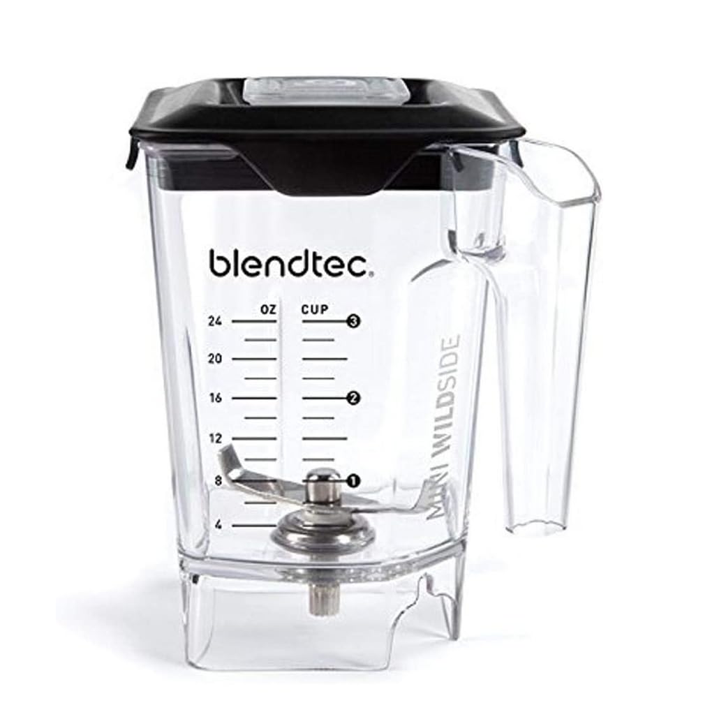Mini WildSide Commercial Jar - Latching Lid by Blendtec – 7.75x7.75x8.25, In Description, Check Images, Model 40-642-60