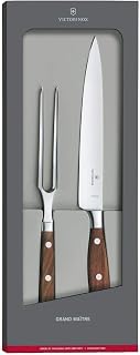 Victorinox Grand Maître, 2 Pieces Carving Set, Set of 2, Rosewood (7.7240.2)
