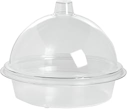 Cal-Mil Round Clear Acrylic Chill Tray with Dome - 10"Dia x 10"H