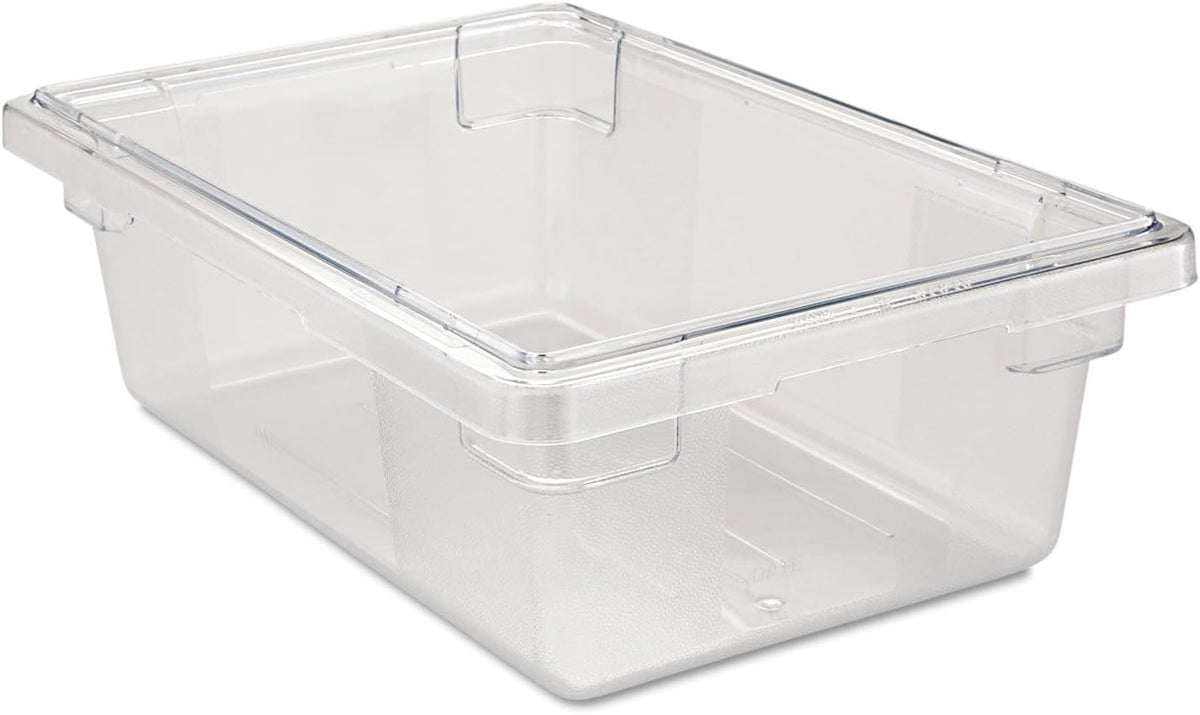 Rubbermaid Commercial Products Clear / 3.5 Gal (Pack of 6) / Container Boxes