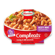 HORMEL COMPLEATS Beefy Mac / 7.5 Ounce (Pack of 7) / Microwave Meals Pasta & Noodle Dishes