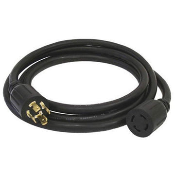 25 Foot 30 Amp Generator Cord by Generac – 16.5"L x 15.5"W x 4"H, Plastic, Black, Model 6328