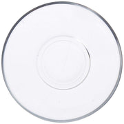 Turkish Glass Saucers Tea Plates by Pasabahce – Large, Glass, Pack of 12, Model 1221