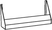 Perlick SR-SL34R 34"W Locking Single Speed Rail
