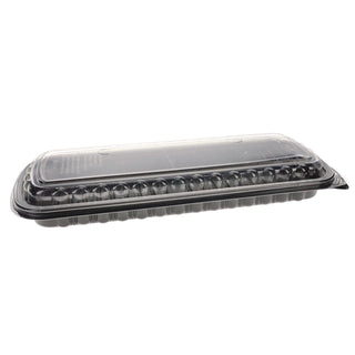 PACTIV Full Rib Combo W Zip Seal And Fog Gard by PACTIV LLC – 80 CT, BLACK, Model PAC YCNC167000DZ