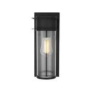 Westmont One Light Outdoor Wall Sconce Black by Lighting Design – Iron, Black, Model OD363W14BK