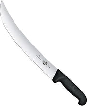 Victorinox 14" Cimeter Knife, Curved Blade, Black Fibrox Handle 5.7303.36