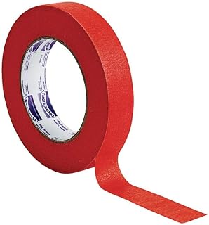 Colorations Colored Masking Tape, 1" Wide, 180 ft Long, Red