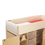 Diaper Changer with Stairs by Jonti-Craft – Wood, Light Wood, Model 5145JC
