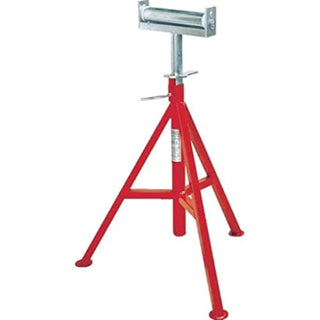 Conveyor High Head Pipe Stand by RIDGID – Small, Other, Red/Silver, Model 56682
