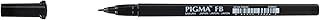 SAKURA PIGMA BRUSH PEN ARTISTIC BRUSH BRUSH MARKER - FINE - PROFESSIONAL USE, Black