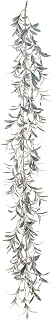 6ft Artificial Lamb's Ear Leaf Garland -Gray/Green (Pack of 6)