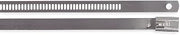 Thomas & Betts TYS24-280 Cable Tie, Multi-Lok Self Locking, Stainless Steel, 0.27" x 24", Metallic Gray