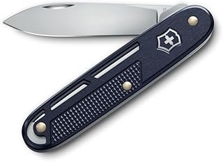 Victorinox Onefold Alox Refined Swiss Army Knife with Carry Clip, Dark Blue | swiss army knife | swiss army knife small | swiss pocket knife | pocket knife | EDC