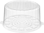 Inline 1009CL Cake Container and Lid for 9 Inch Round Double-Layer Cake | 50/Case