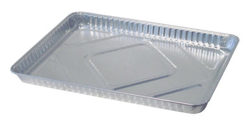 Disposable Aluminum Sheet Cake Pan by Durable Packaging – 16.0 inches, Aluminum, Silver, Pack of 100, Model 7300-55