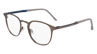 Eyeglasses E 1150 073 Matte Gun/Marine by Flexon – 49/21/145, Metal, Matte Gun/ Marine, Model FLEXON E1150