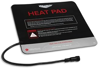 Vollrath VP1212 Power Pack Delivery Bag Heating Pad, 12" x 12", Black, Lightweight Battery-Powered Heat Pad for Food Delivery Bags, Keeps Food Warm for Extended Deliveries