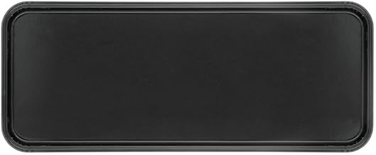 HUBERT Black Bakery Tray - 25 1/2" L x 8 3/4" W x 1" H