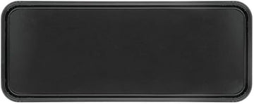 HUBERT Black Bakery Tray - 25 1/2" L x 8 3/4" W x 1" H