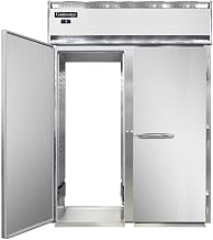 DL2FI-SA-RT Designer Line Two Section Roll-Thru Freezer, Stainless Exterior