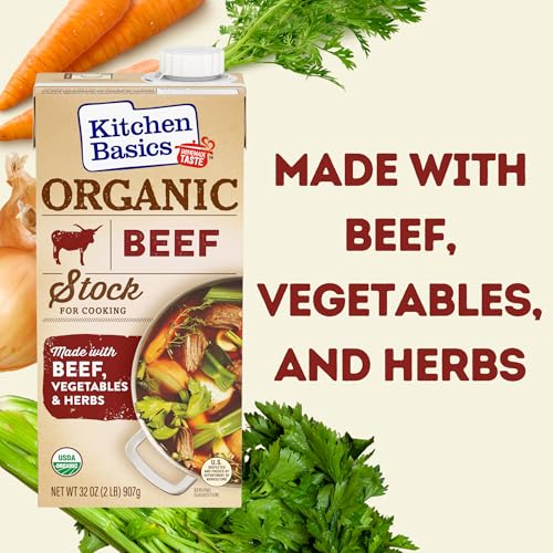 Kitchen Basics Beef / 32 Ounce (Pack of 12) / No Color Beef