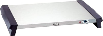 Cadco WT-10S 20.5" x 14" Countertop Warming Tray Shelf with Variable Heat Control, Stainless Steel, 120v, For Commercial Use, 10 lbs
