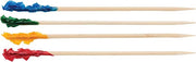 Winco 3 15/16" Cellophane Frills Picks (Pack of 1000)