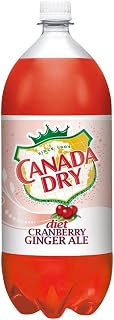 Canada Dry Zero Cranberry Ginger Ale, 67.62 Fl Oz