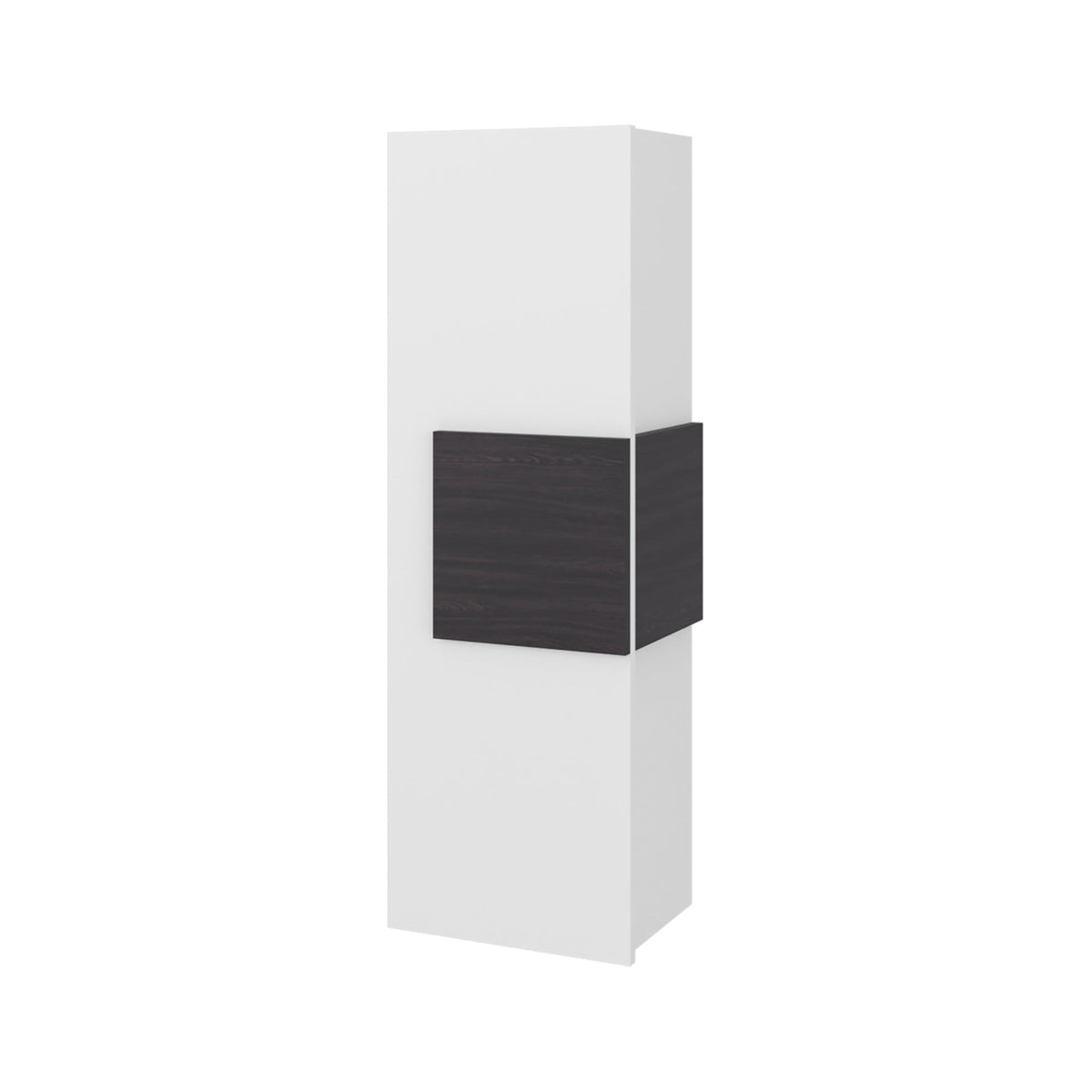 13" Elliott Medicine 38" H Single Door Cabinet by DEPOT E-SHOP – Engineered Wood, White, Model DE-MBW13345