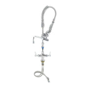 Mini-Pre Rinse Faucet. Single Hole Deck Mount Faucet with 6" Swing Nozzle by T&S Brass – not_applicable, Model MPZ-2DLN-06